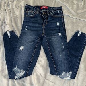 Distressed Skinny Jeans